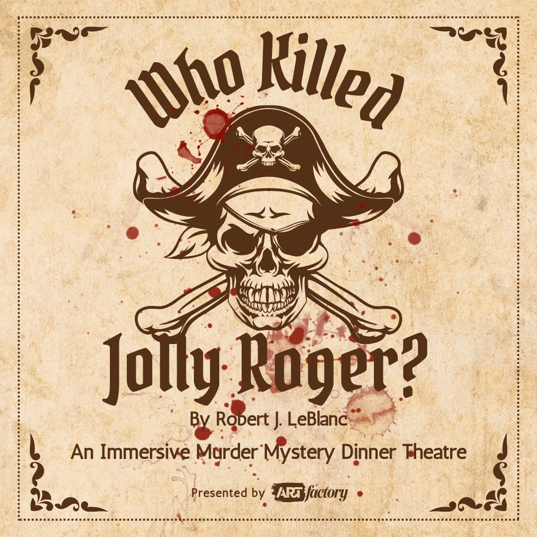Who Killed Jolly Roger TICKET GRAPHIC
