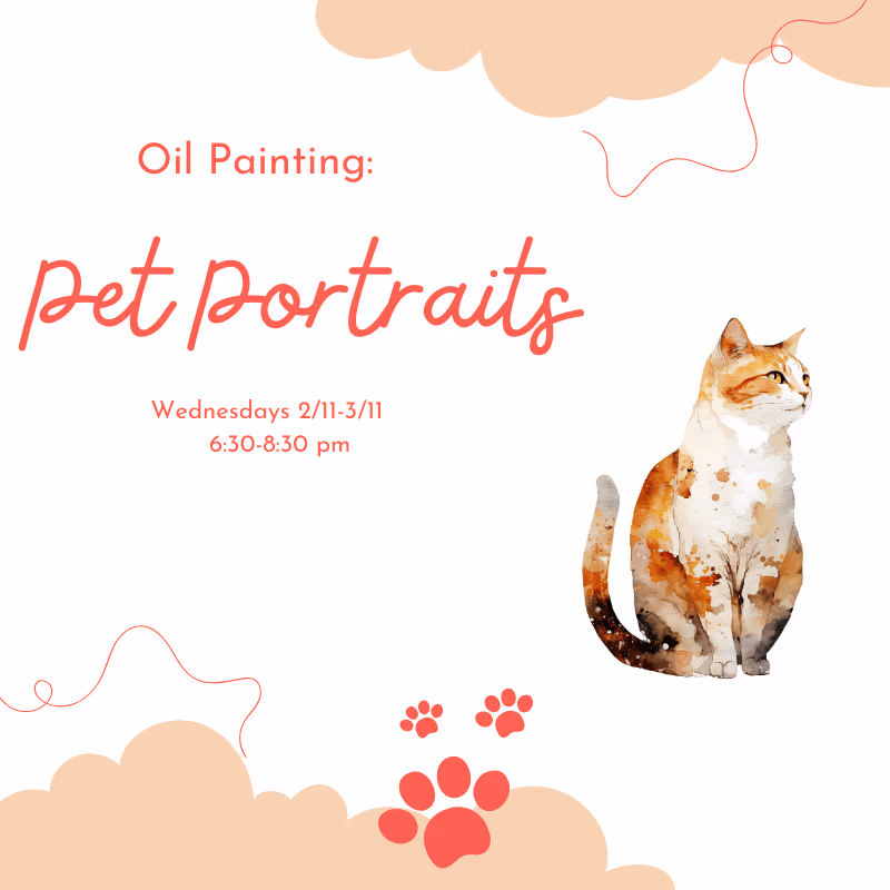 Oil Painting Pet Portraits (800 x 800 px)