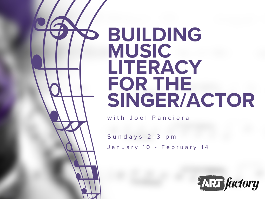 building music literacy for the singeractor